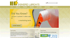 Desktop Screenshot of englube.com